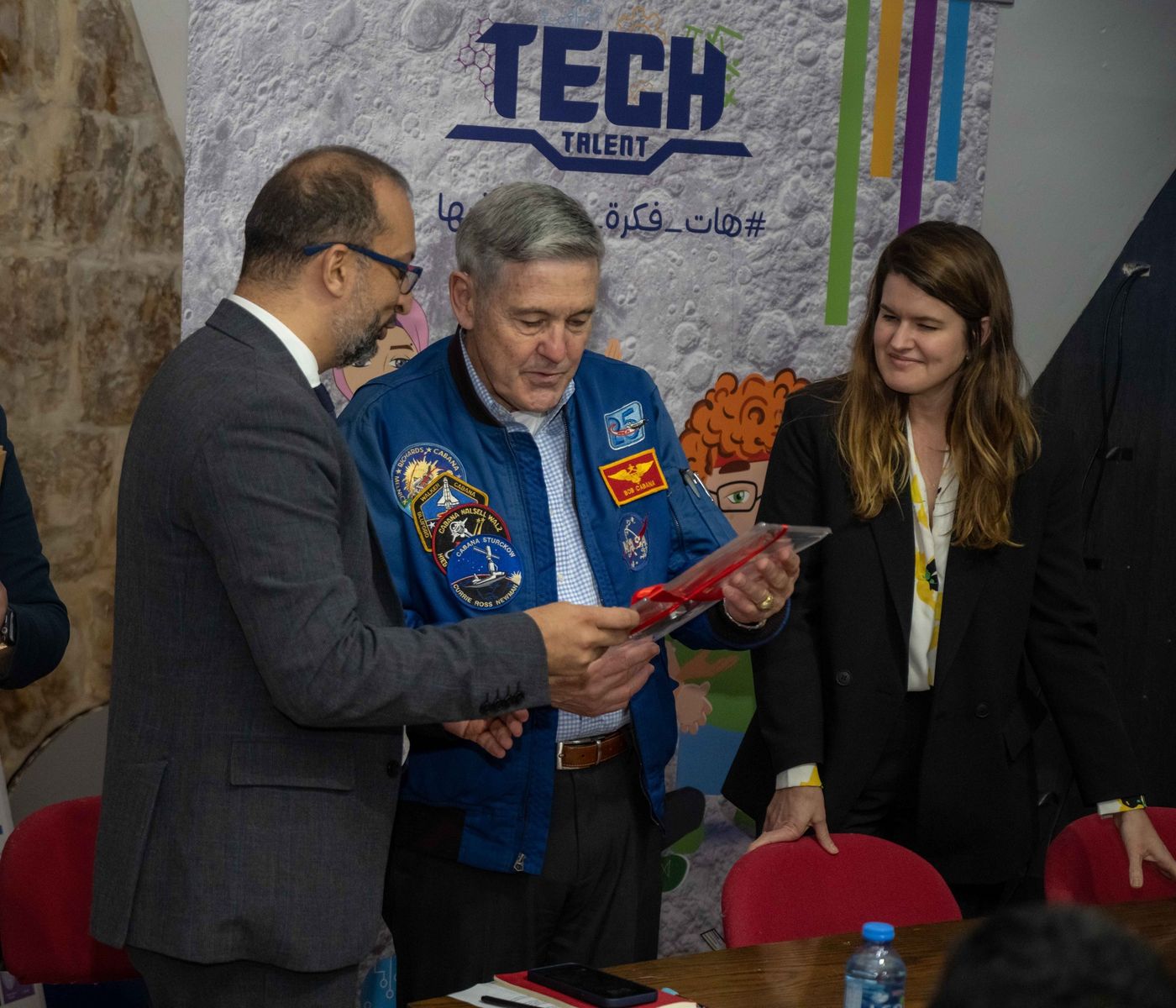 Astronaut and former director of the Kennedy Space CenterRobert D. Cabana Visits AlNayzak